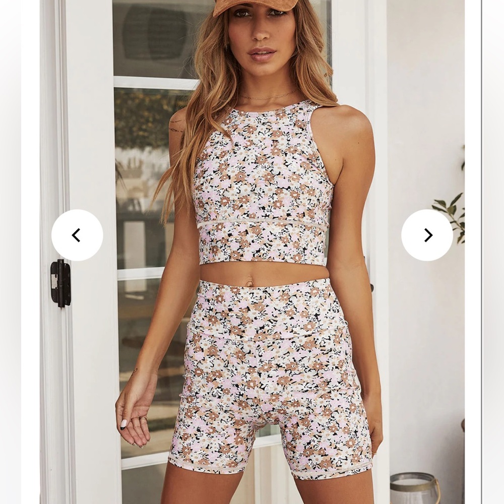 Saltwater Luxe Balance Tank and Stance Short set